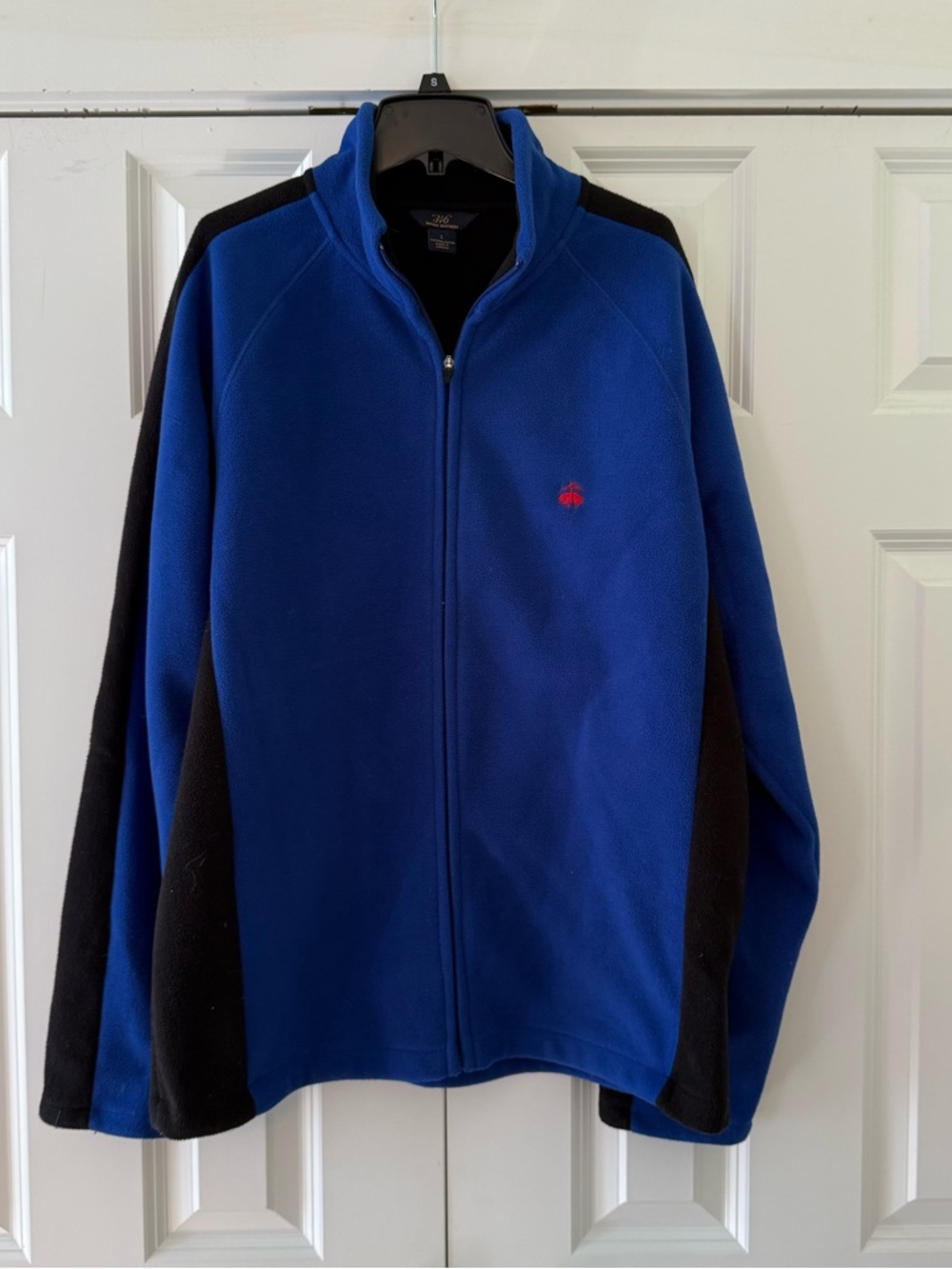 ⭐️ Brooks Brothers Blue and Black Fleece Jacket